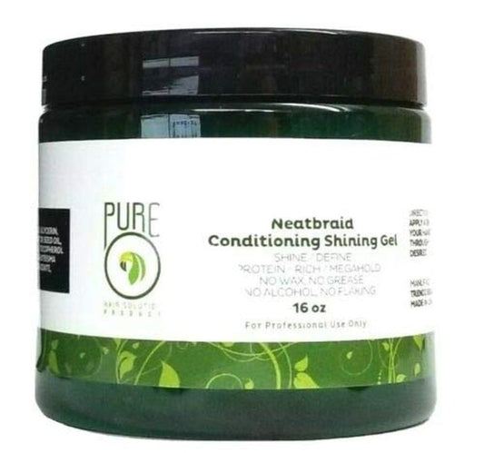 Neatbraid Beauty Conditioning Shining Gel - Professional Formula | 16 oz