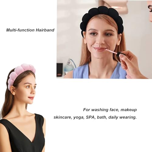 TYSSELY Spa Headband for Women - Soft Terry Cloth Hair Accessory