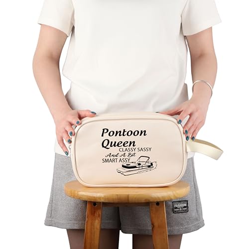 Pontoon Queen MB Gift Bag - Classy Sassy & Smart Assy Boating Storage