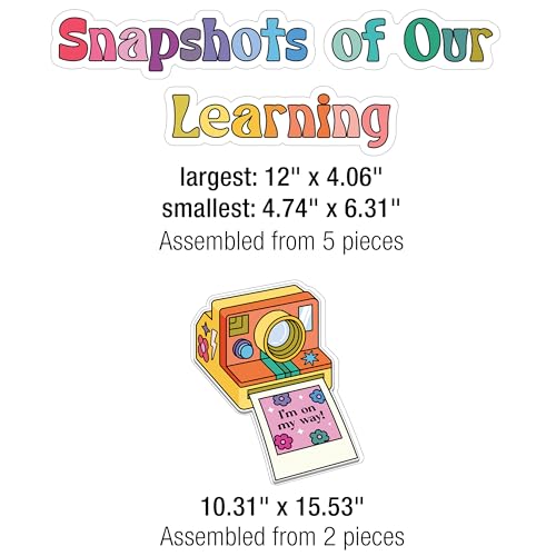 Retro Remix 83-Piece Bulletin Board Set for Classroom Decor