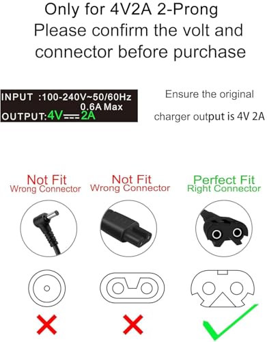 WUKUR Replacement Charger for Wahl Magic Clip Cordless Clipper