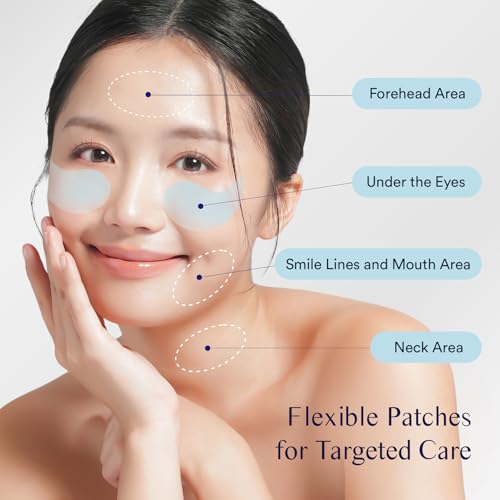 Under Eye Patches for Dark Circles - 30 Pairs Gel Masks with Collagen & Retinol