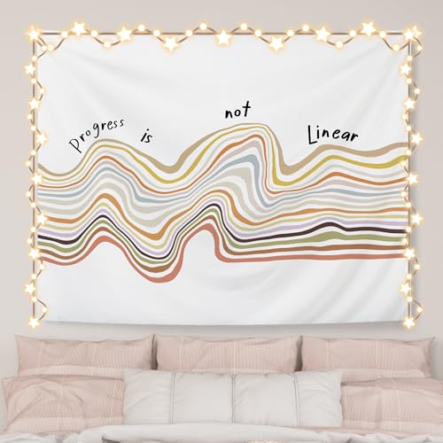 Inspirational Mental Health Tapestry - 50x60 Inch Abstract Wall Decor