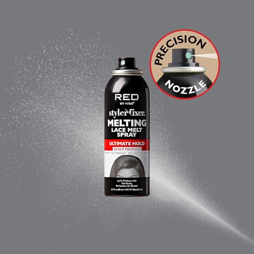 RED by Kiss Lace Melt Spray - Ultimate Hold & Scalp Protection