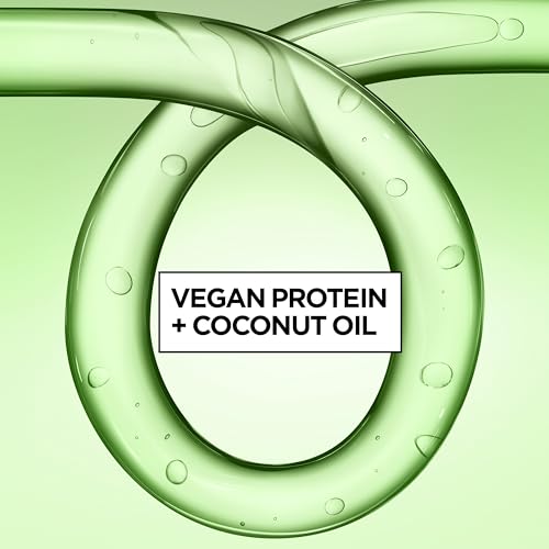 Garnier Fructis Curl Nourish Conditioner 12 Fl Oz (Pack of 3) - Sulfate Free, Vegan, Coconut Oil & Plant Protein