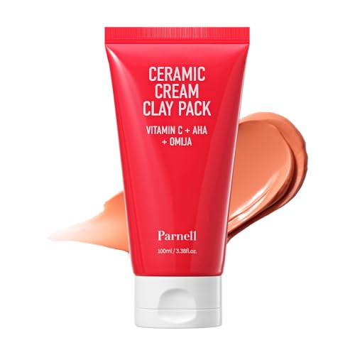 Parnell AHA Omija Cream Clay Mask - Cooling, Pore Purifying 3.38 fl oz