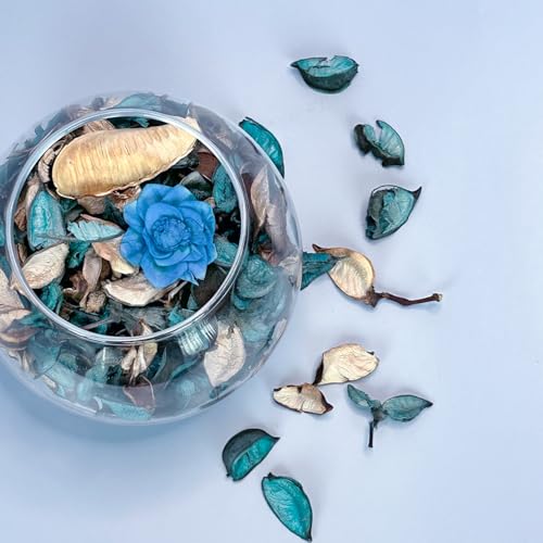 Ocean Scented Potpourri - 10.5 oz Dried Flower Bowl Filler, 2 Pack