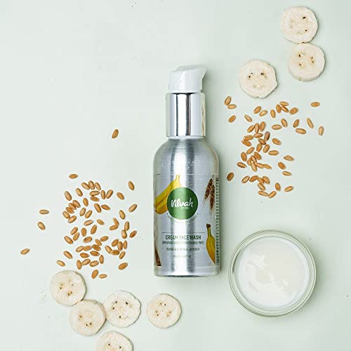 Vilvah Store Fragrance-Free Face Wash for Sensitive & Dry Skin, 100ml