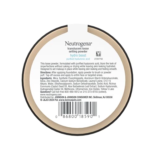 Neutrogena Hydro Boost Translucent Loose Setting Powder - 0.44 oz