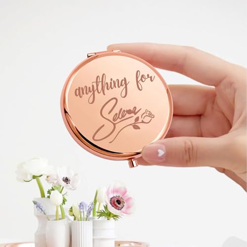 KEYCHIN Como La Flor Pocket Mirror Anything For-rg Compact Makeup Mirror Fans Gift