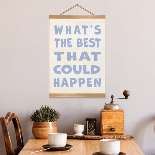 Positive Affirmation Wall Art - 12x16 Inspirational Canvas Poster