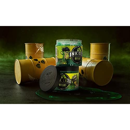 INKEEZE Mutant Serum Green Tattoo Ointment Limited Edition Bored Ape Yacht Club NFT, Made in USA, 16oz