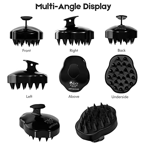 URTHEONE Scalp Massager Shampoo Brush - Soft Silicone Scrubber for Hair Growth & Dandruff Relief