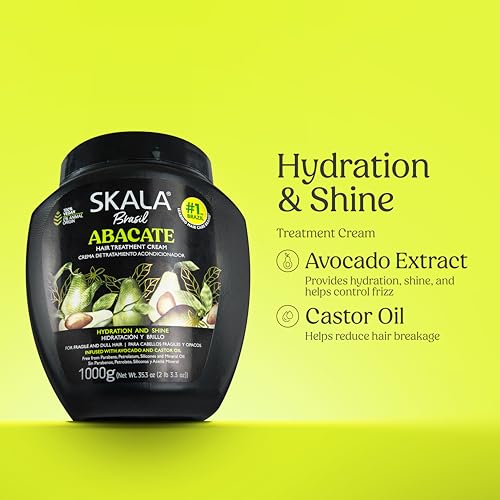 SKALA Avocado 2-in-1 Hair Treatment Cream for Dull Hair - 35.3 Oz