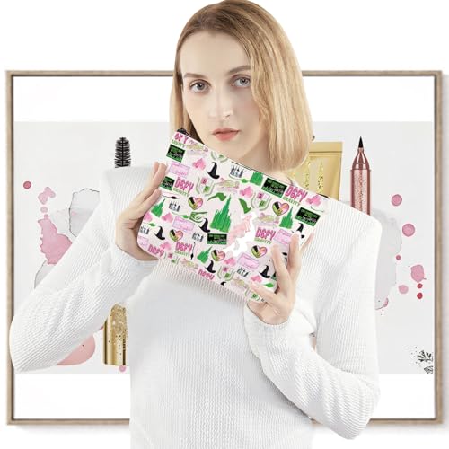 Witch Musical Canvas Makeup Bag - Theater Fan Cosmetic Pouch Gift