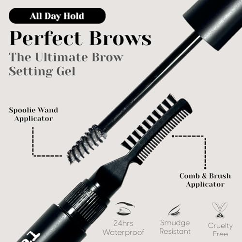 The BrowGal Clear Peptide Eyebrow Gel Water-Resistant Strong Hold