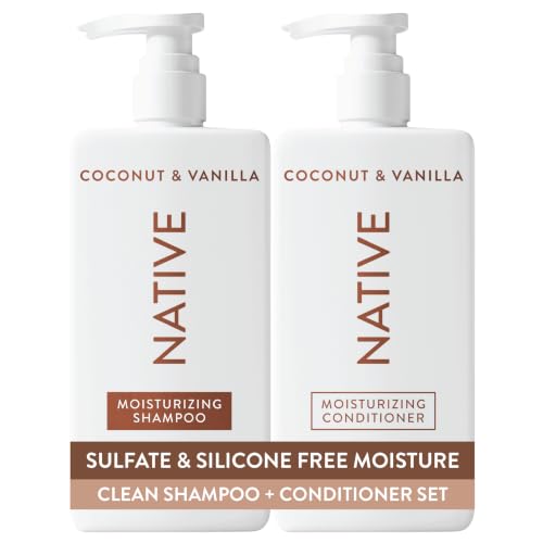 Native Coconut & Vanilla Shampoo and Conditioner Set - 16.5 oz (2-Pack)