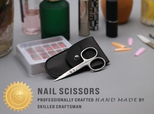 Curved Nail Scissors - Heavy Duty Stainless Steel Grooming Tool