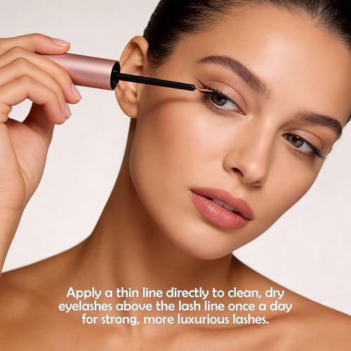 Natural Lash Growth Serum - Peptide Formula for Fuller, Longer Eyelashes
