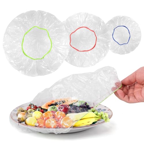 Reastar Reusable Bowl Covers - 60 Pcs, 8/10/12 in, Elastic Food Storage