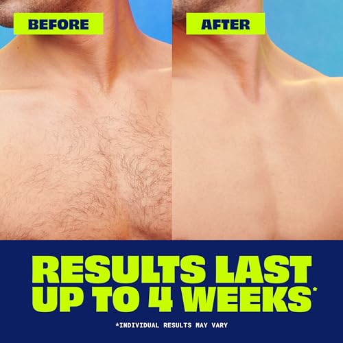 Nair Men Hair Remover Body Cream - 12 Oz, Quick & Easy Hair Removal