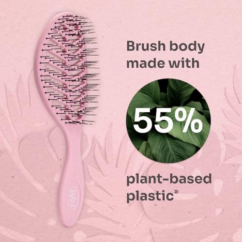 Wet Brush Go Green Speed Dry Hair Brush - Vented Design for Quick Drying