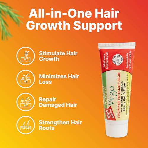 Hair Fertilizer Cream with Biotin for Natural & Relaxed Hair