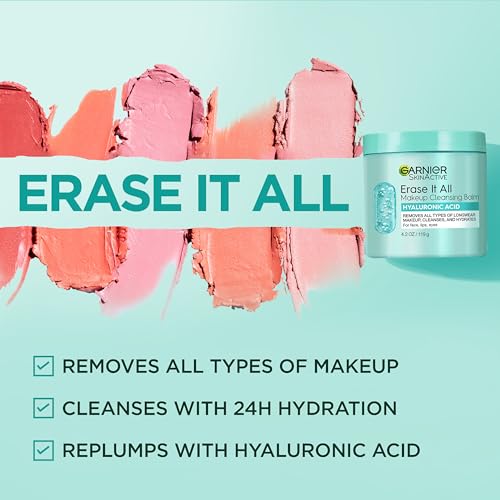 Garnier Erase It All Cleansing Balm with Hyaluronic Acid - 4.2 Oz