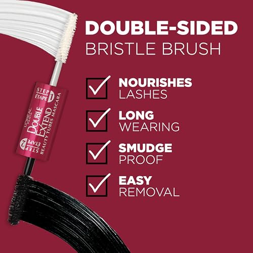 L'Oreal Paris Double Extend Tubing Mascara - Lengthening & Smudgeproof