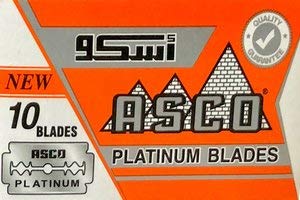 LORD Asco Platinum Double Edge Safety Razor Blades - Pack of 50