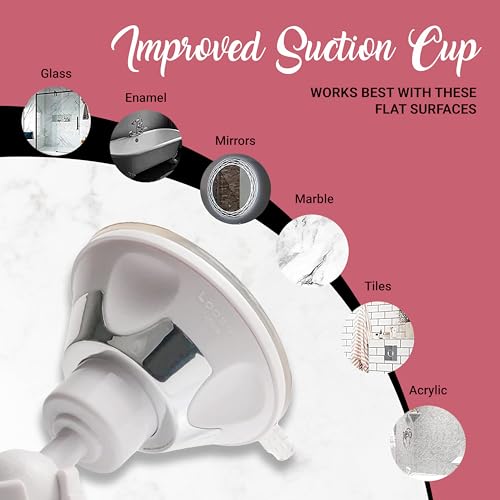 MIRRORVANA 10X Magnifying Makeup Mirror with Suction Cup - Portable Vanity for Travel & Skin Care