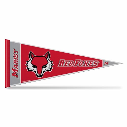 Marist Red Foxes 12" x 30" Felt Pennant - Team Spirit Wall Decor