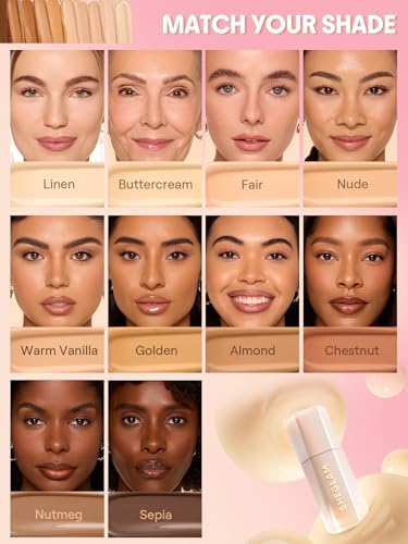 SHEGLAM Hideaway Full-Coverage Liquid Concealer - Linen