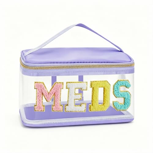 DegoCython Clear Travel Toiletry Bag, Waterproof PVC Makeup Organizer