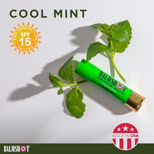 Balmshot SPF 15 Lip Balm Two-Pack - Classic & Cool Mint in Shotgun Shell Case