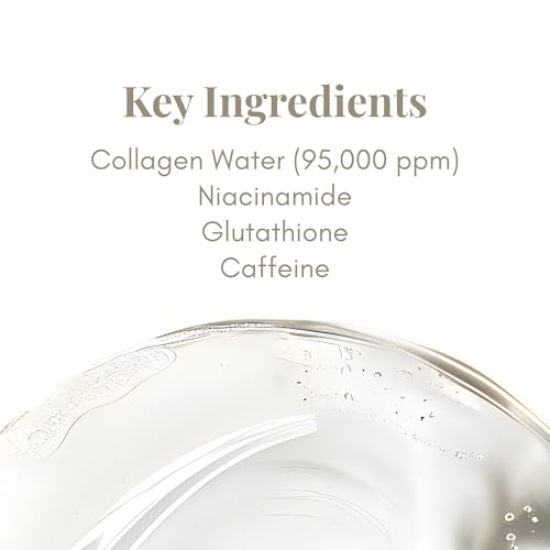 KOCOSTAR Collagen Glutathione Hydrogel Mask - 4 Pack for Glass Skin