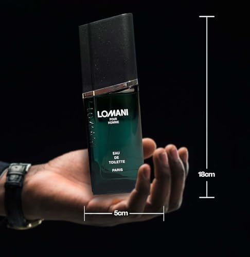 Lomani Eau De Toilette Spray for Men, 3.3 Fl Oz - Spicy Amber Fragrance