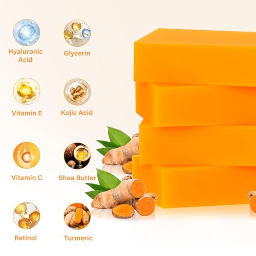 Turmeric Kojic Acid Soap Bar for Dark Spots & Moisturizing