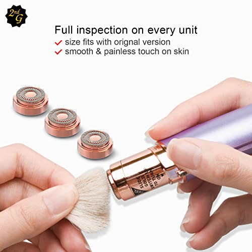 Replacement Heads for Flawless Facial Hair Removal Gen 2, Replacement Blades for Women Facial Hair Remover Generation 2