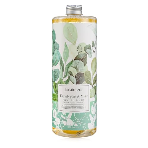 ROMIIE ZOI Eucalyptus & Mint Foaming Hand Soap Refill - 1L