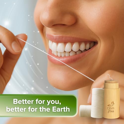 Ohm Earth Natural Silk Dental Floss Refill - 2 Pack, 110 Yards Total