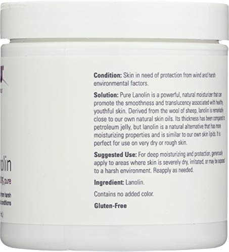 Now Foods Pure Lanolin 7 oz. Natural Skin Moisturizer - Pack of 1