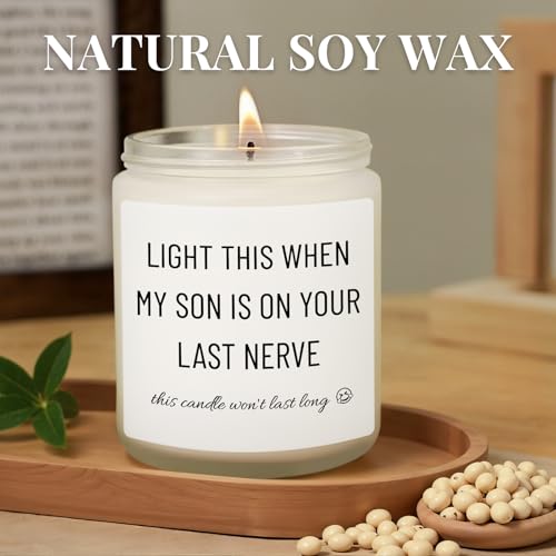 Humorous Lavender Candle Gift for Daughter-in-Law - 7oz