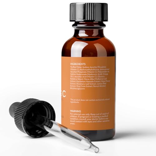 Vitamin C Serum for Face - 1 fl oz Brightening Dark Spot Corrector