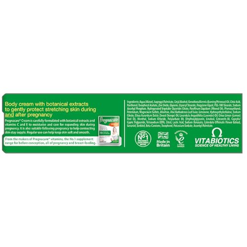 Pregnacare Stretch Mark Cream - Nourishing Pregnancy Skincare, 100ml