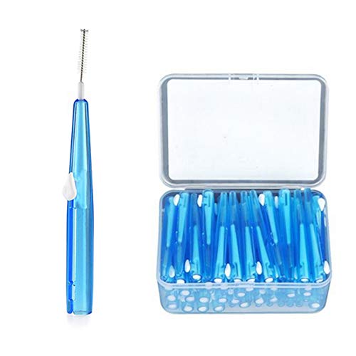 60Pcs Interdental Brushes 0.7MM Toothpick Cleaners - Pack of 1