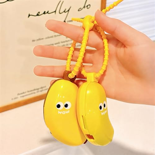 Banana Toothbrush Holder Set - 2-in-1 Portable Cover with Toothpaste Storage