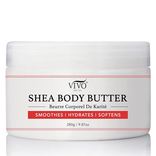Vivo Per Lei Shea Body Butter for Rough & Dry Skin - 9.87 Oz