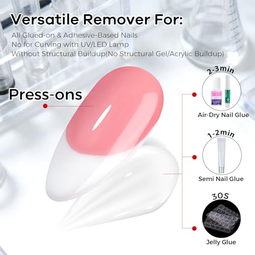 Glamonade Pinpoint Nail Glue Remover - Non-Acetone, 40ML