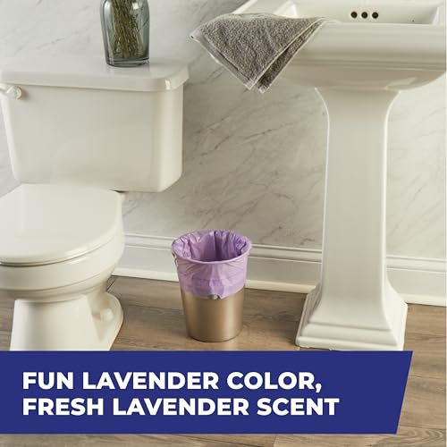 Hefty 4 Gallon Lavender Scented Trash Bags - 20 Count